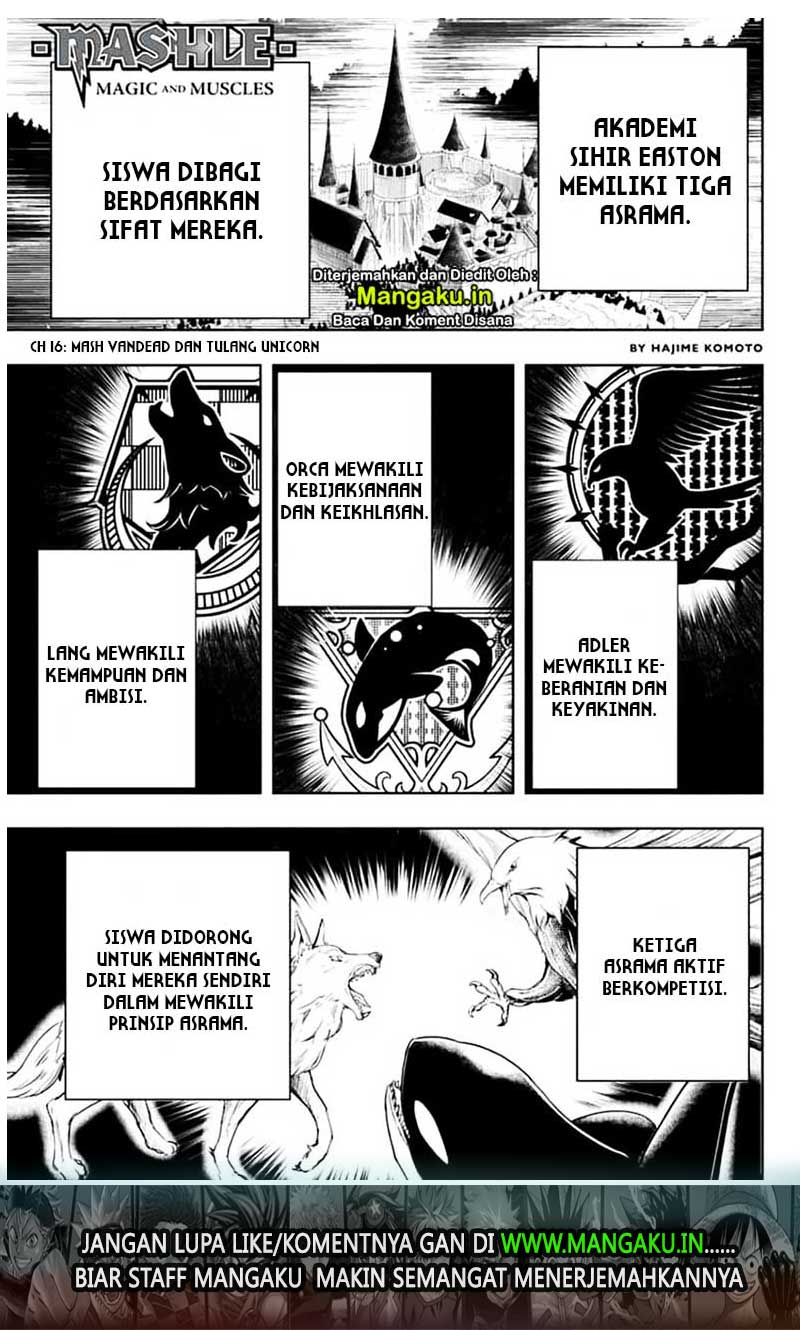 Mashle: Magic and Muscles chapter 16